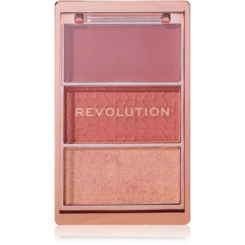 Revolution Blush Icon Palette paleta fard de obraz - imagine 2
